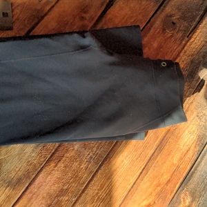 MEC pants black fleece pants wide leg large